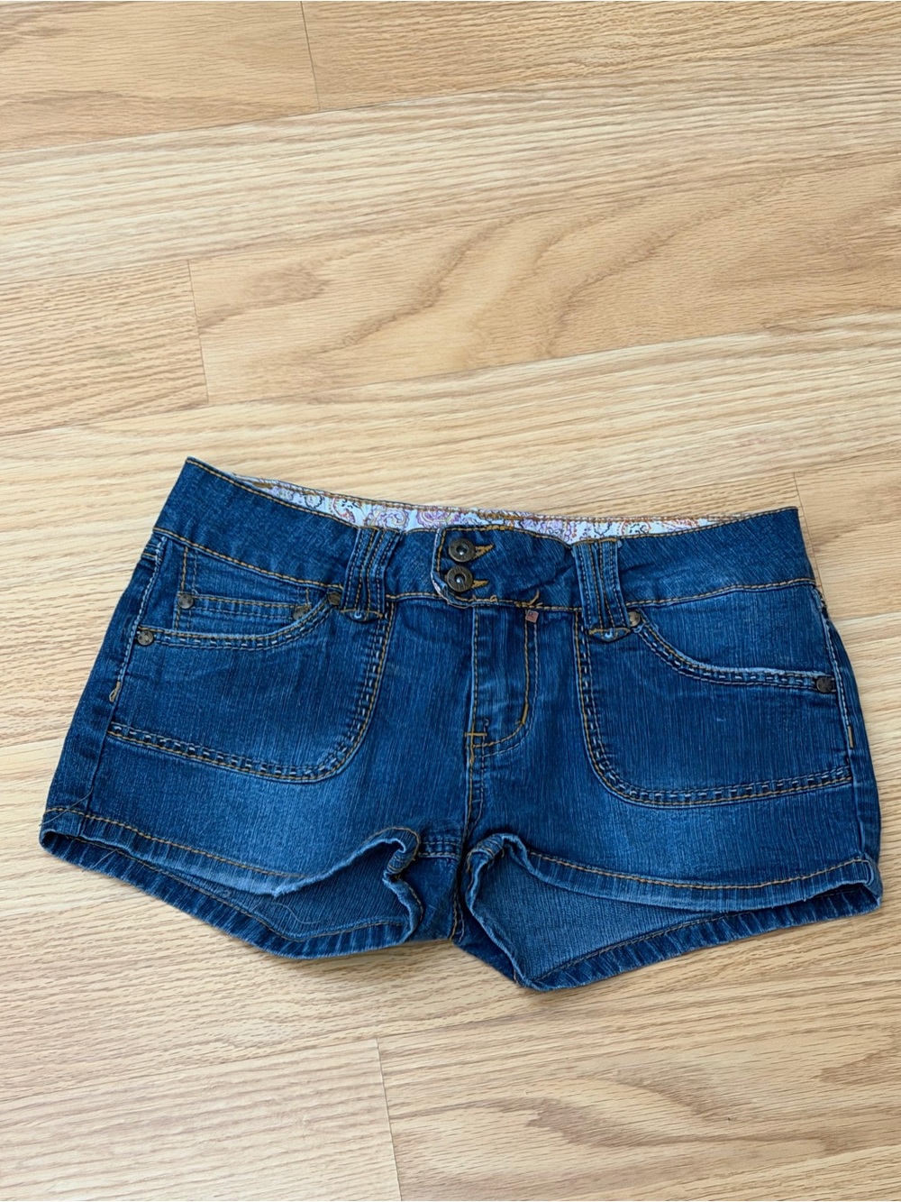 Y2k YMI Denim Shorts Waistband